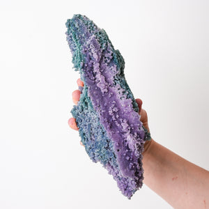 Beautiful Green and Purple Grape Agate