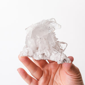 Colombian Quartz Cluster with Tabular Formations