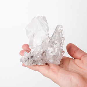 Colombian Quartz Cluster with Tabular Formations
