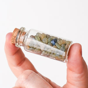 Vial of Montana Sapphires