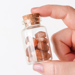Vial of Pecos Diamonds (Quartz)