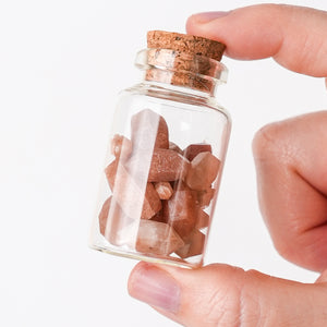 Vial of Pecos Diamonds (Quartz)