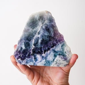 Polished Fluorite Face
