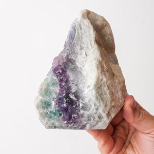 Polished Fluorite Face