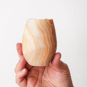 Onyx Tealight Holders (Set of 2)