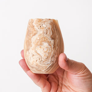 Onyx Tealight Holders (Set of 2)