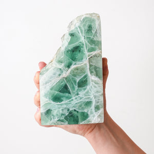 Vibrant Fluorite Bookends