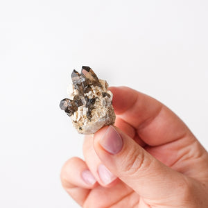 Smoky Quartz with Microcline