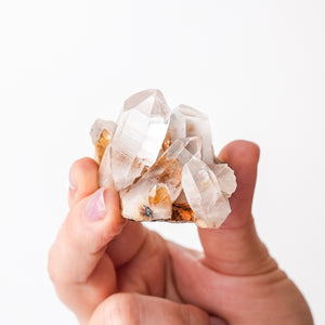 Milky Arkansas Quartz Cluster
