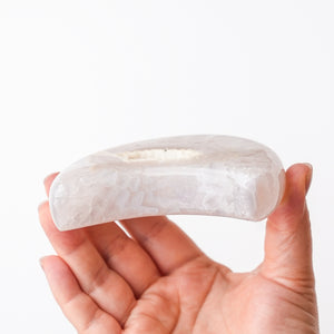 Druzy Agate Moon