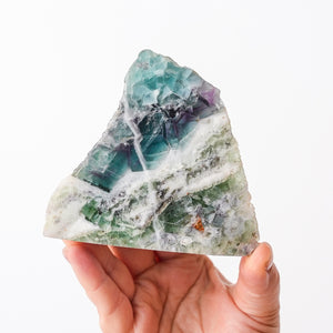 Green Fluorite Face