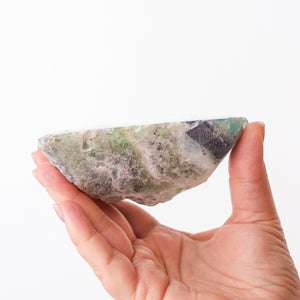 Green Fluorite Face