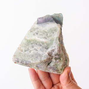 Green Fluorite Face