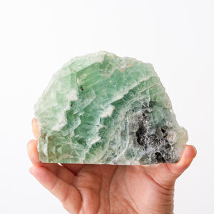 Polished Fluorite Face