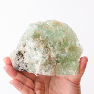 Polished Fluorite Face