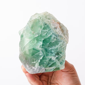 Polished Fluorite Face