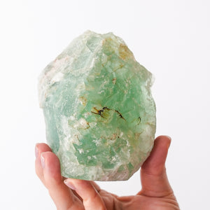 Polished Fluorite Face