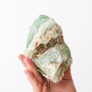 Vibrant Green Rough Fluorite