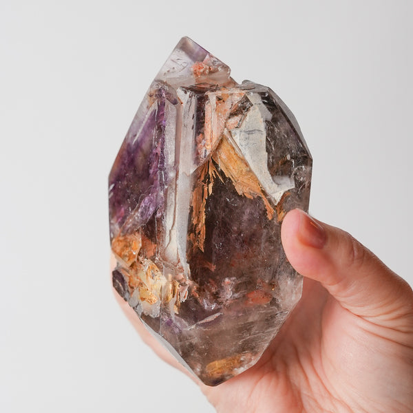 Incredible Bifurcated Smoky Amethyst Freeform