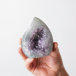Druzy Amethyst Flame
