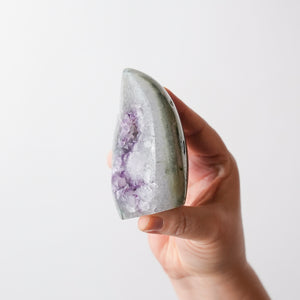 Druzy Amethyst Flame