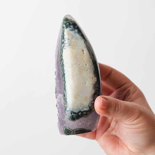 Druzy Amethyst Flame