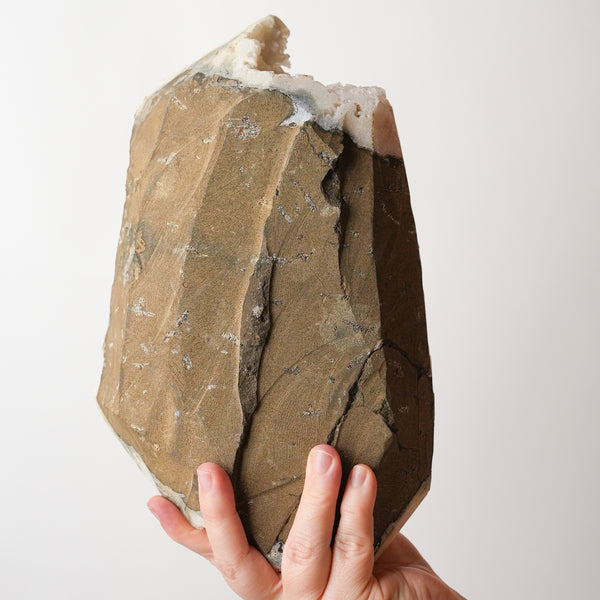 Apophyllite and Quartz Cluster