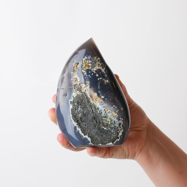 Polished Amethyst Teardrop
