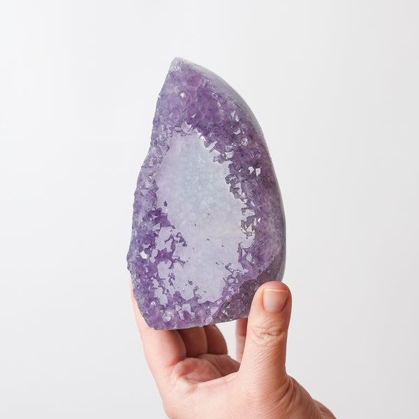 Polished Amethyst Teardrop