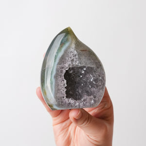 Polished Amethyst Teardrop