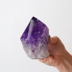 Polished Amethyst Points from Uruguay