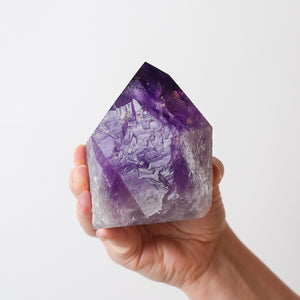 Polished Amethyst Points from Uruguay