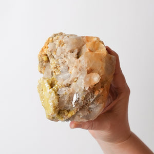 Unusual Quartz with Mica and Feldspar