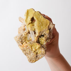 Unusual Quartz with Mica and Feldspar