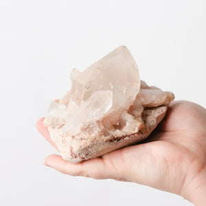 Quartz Cluster on Quartzite