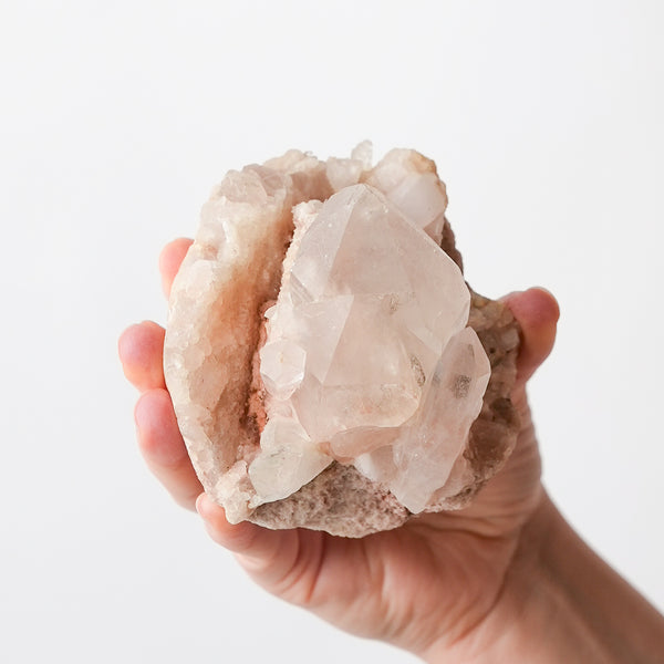 Quartz Cluster on Quartzite