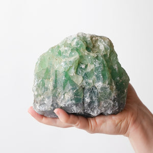 Green and Purple Rough Fluorite