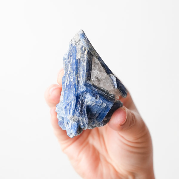 Kyanite Cluster with Quartz