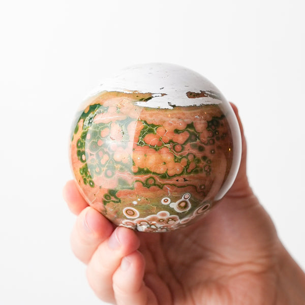 Ocean Jasper Sphere