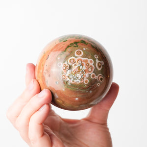 Ocean Jasper Sphere