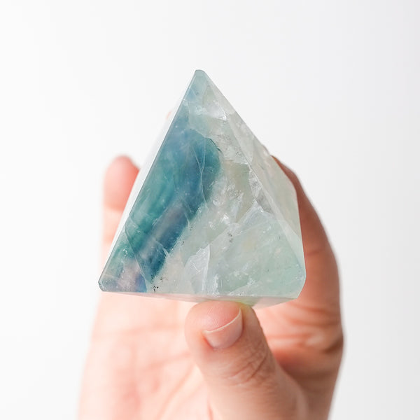 Rainbow Fluorite Prism