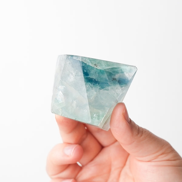 Rainbow Fluorite Prism