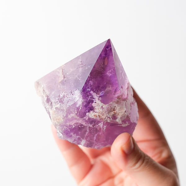 Polished Amethyst Point