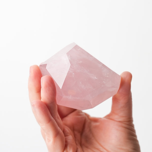 Dreamy Rose Quartz Prism