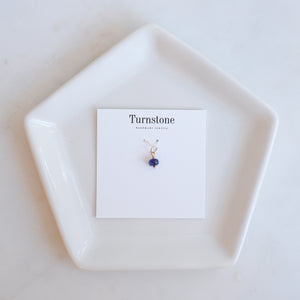 Sapphire Bead Charm
