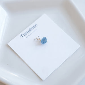 Faceted Aquamarine Charm