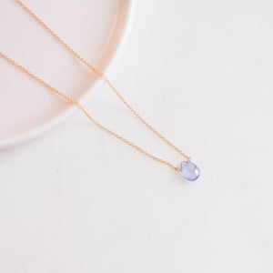 Tanzanite Little Gemstone Necklace