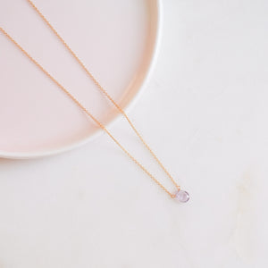 Amethyst Little Gemstone Necklace