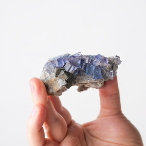 Lilac Fluorite Cluster