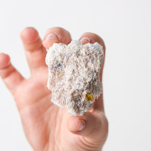 Blue Fluorite with Quartz